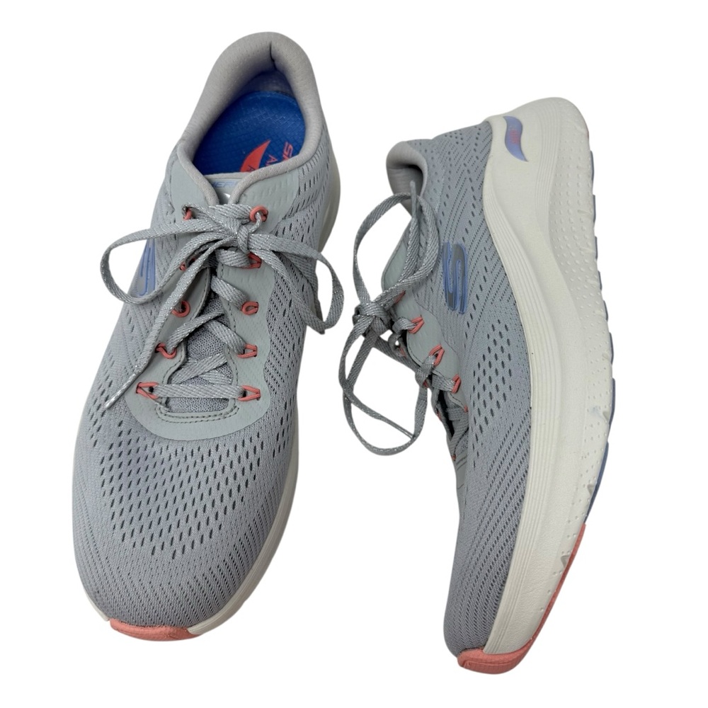 Skechers Arch Fit 2.0 Women’s Size 11 Big League 150051 Sneakers Gray shoes